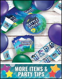 Battle Royal Party Supplies, Decorations, Balloons and Ideas
